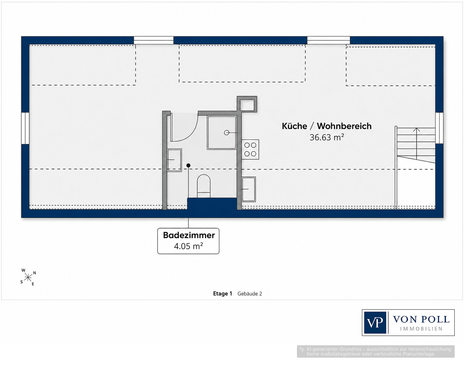 Haus B - Dachgeschoss