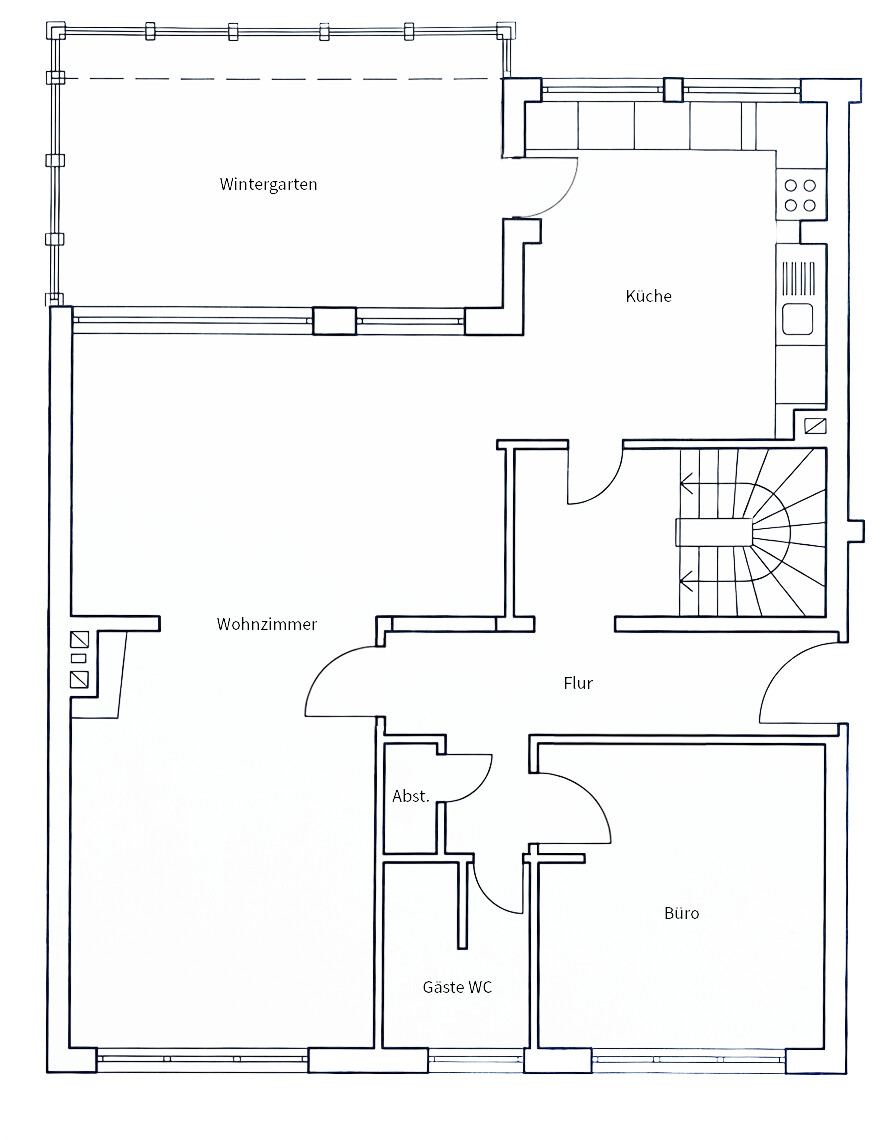 Grundriss Erdgeschoss