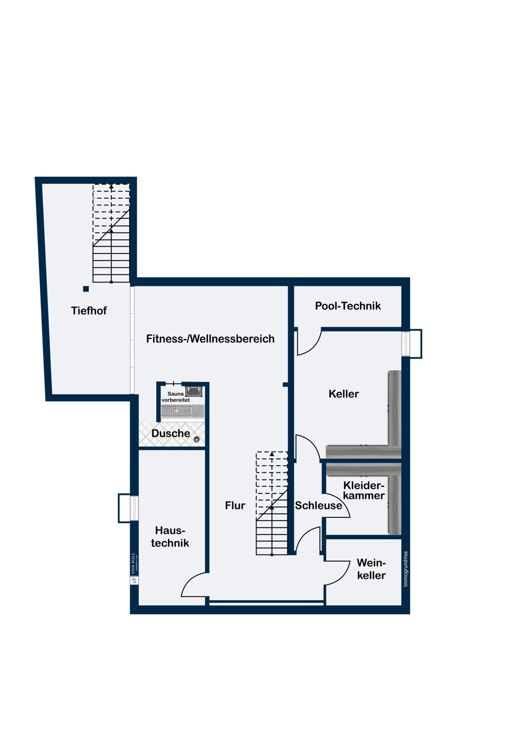 Grundriss Untergeschoss
