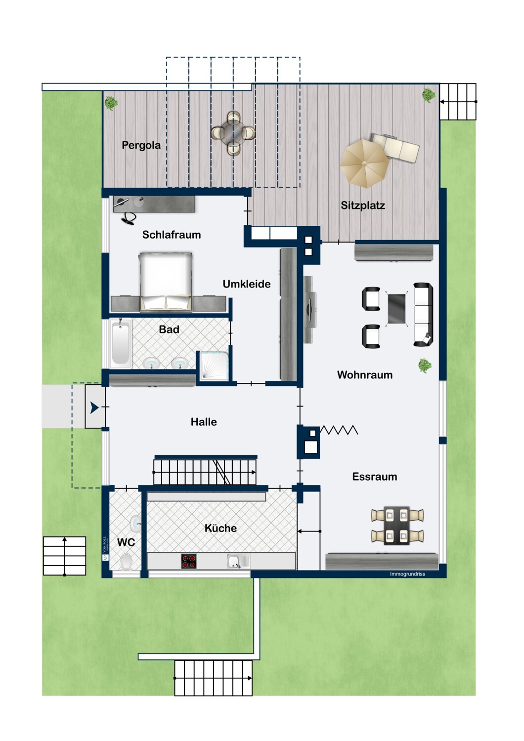 Grundriss Erdgeschoss