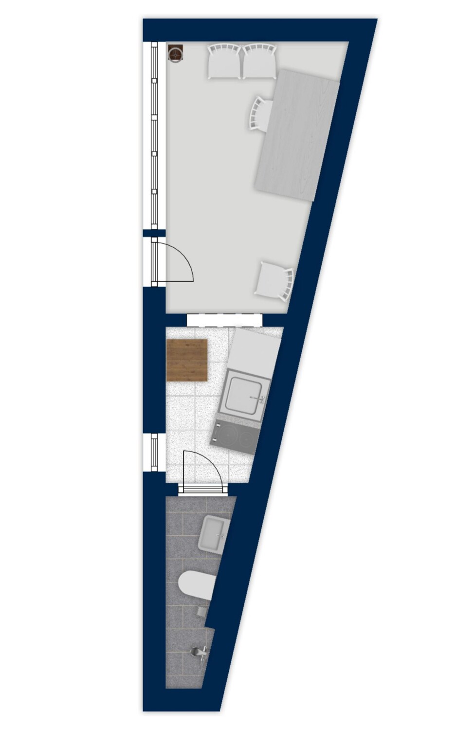 Arbeits-/ Abstellfläche
