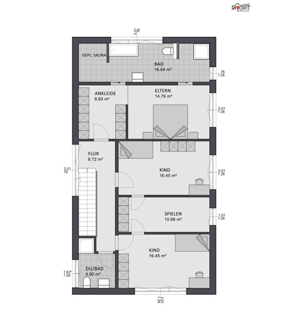 Obergeschoss Obergeschoss