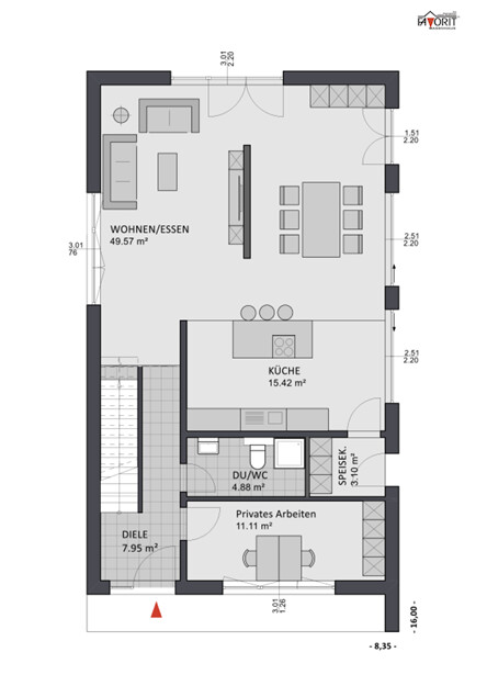 Erdgeschoss Erdgeschoss