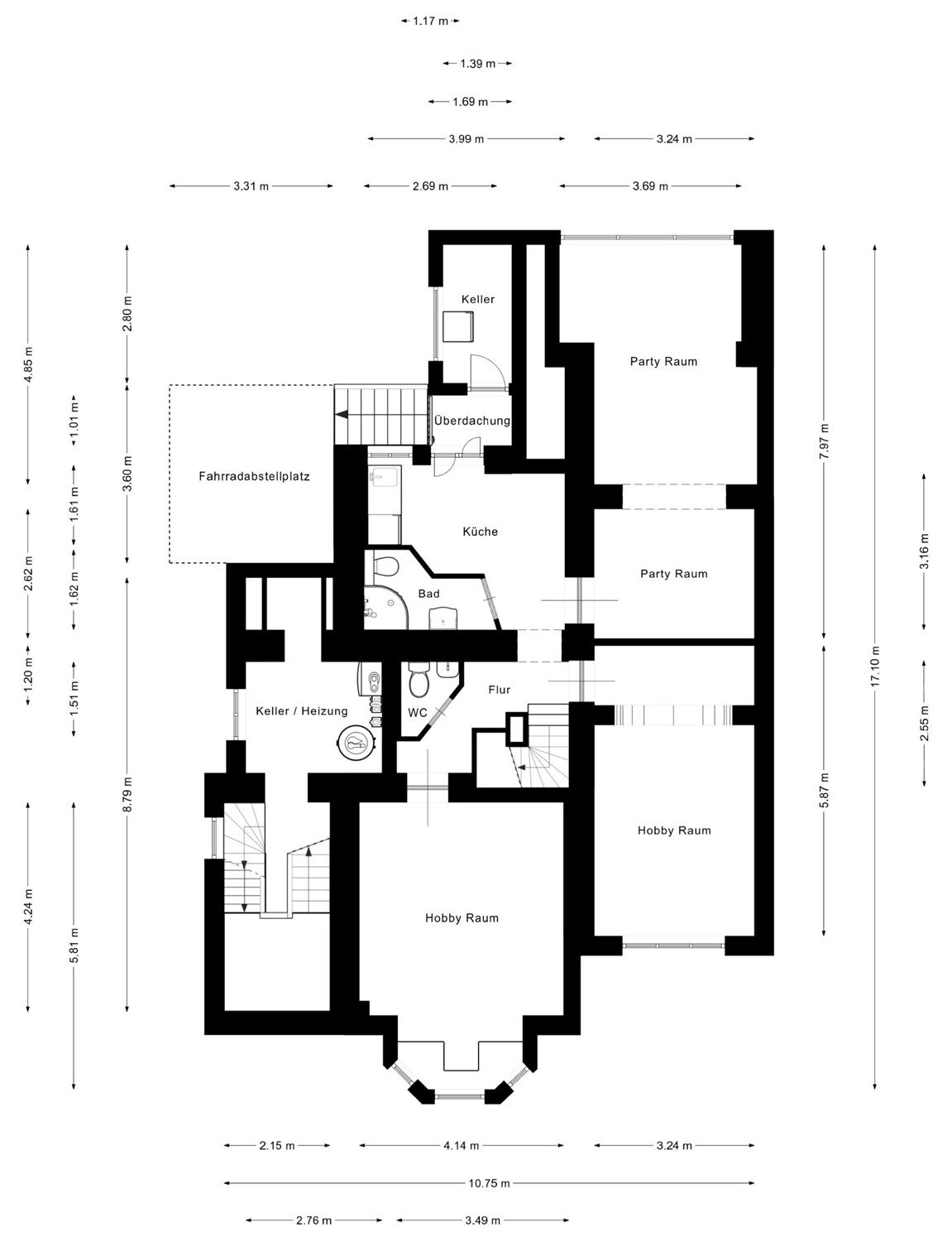 Grundriss UG