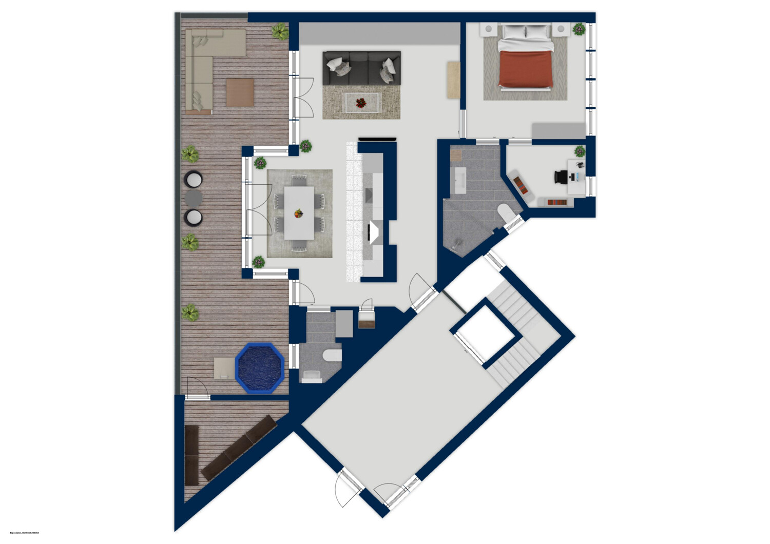 Exklusives Penthouse mit Panoramablick auf den Dom