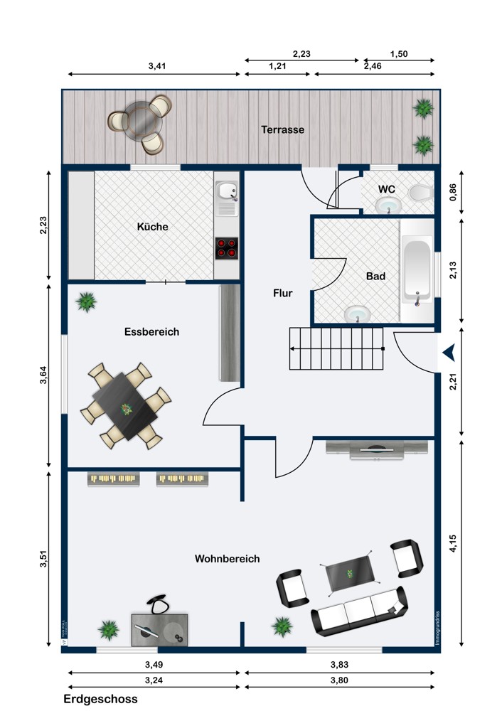 Grundriss EG Grundriss EG