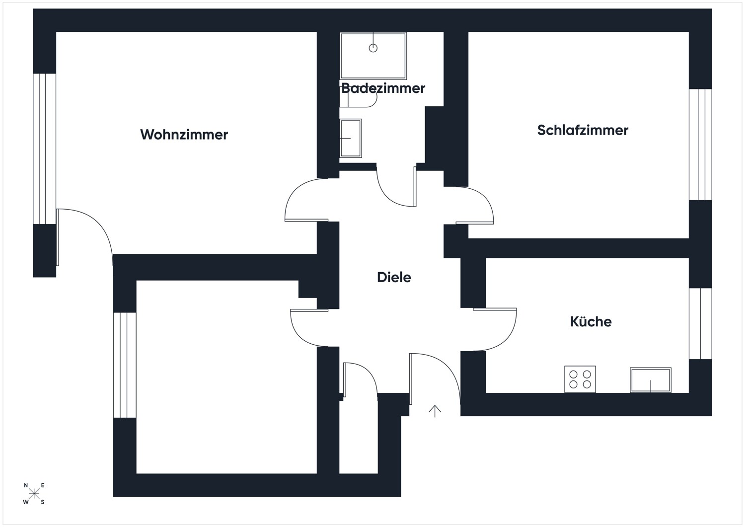 Komfort inkl. Garage - Moderne Eigentumswohnung mit Balkon