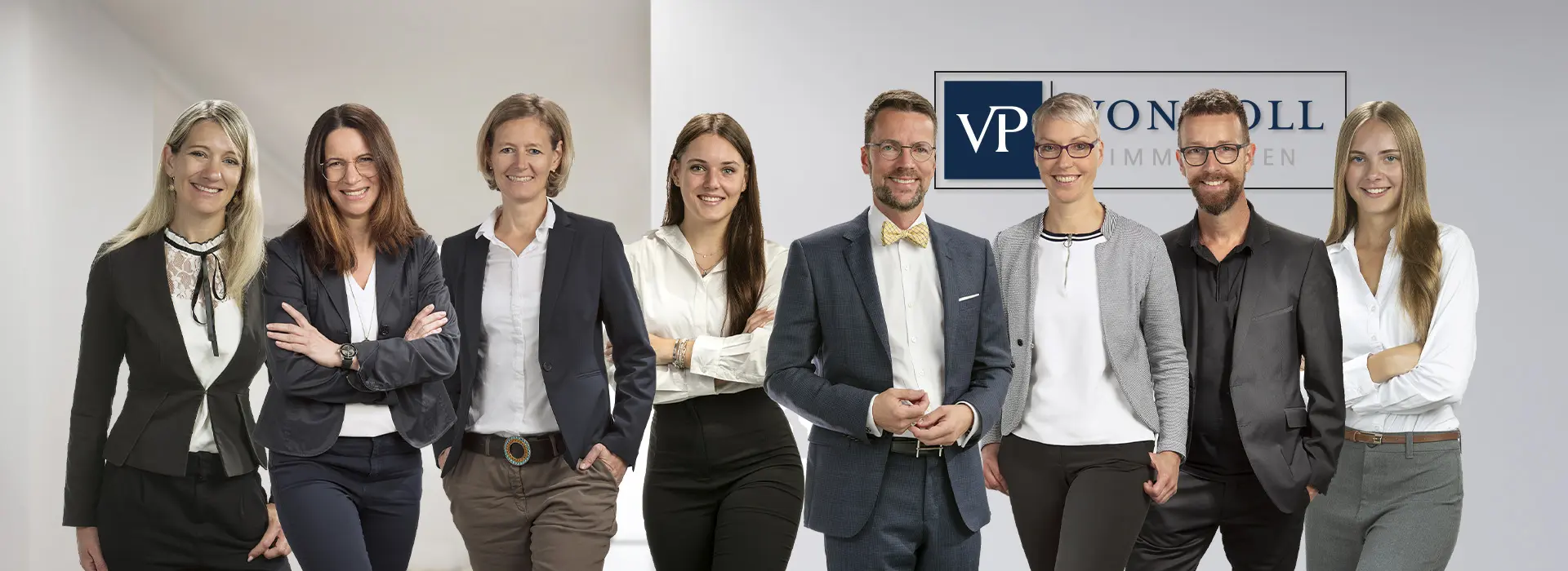 VON POLL IMMOBILIEN – Immobilienmakler Kempten / Oberallgäu – Teambild