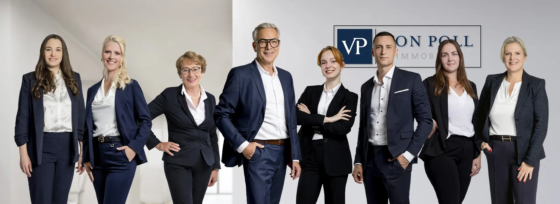 VON POLL IMMOBILIEN – Immobilienmakler Erlangen – Teambild