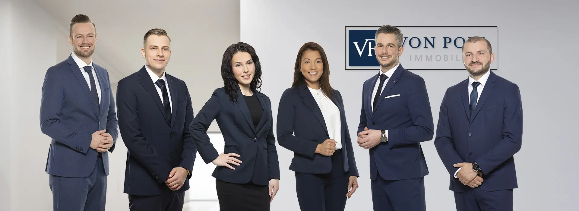 VON POLL IMMOBILIEN – Immobilienmakler Memmingen / Unterallgäu – Teambild